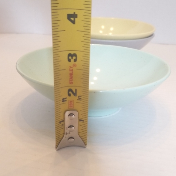 Vintage Harmony House Town & Country Pastel 3 Melmac Bowls - Picture 8 of 9